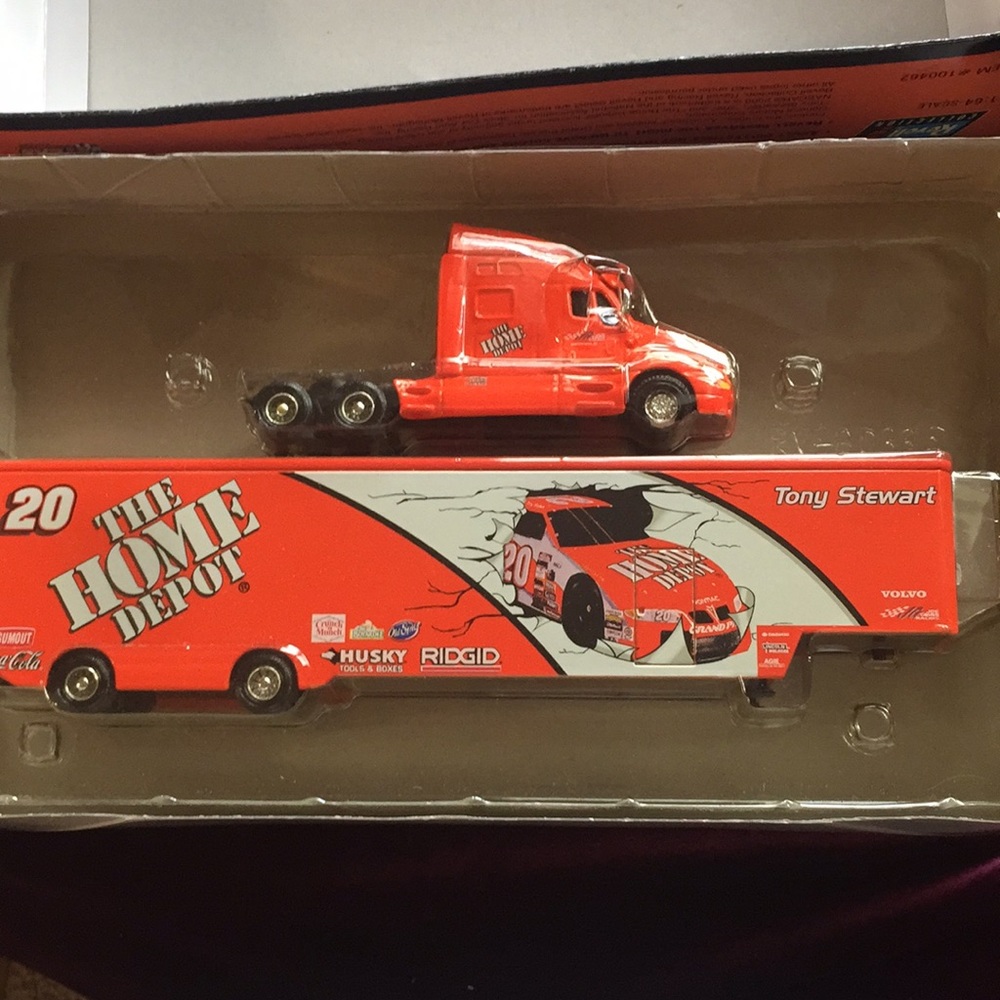 NASCARS’ TONY STEWART  THE HOME DEPOT HAULER